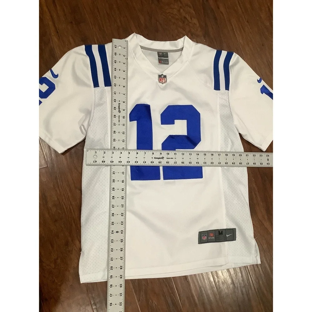 Indianapolis Colts Jersey M Andrew Luck Mens White Nike Stitched